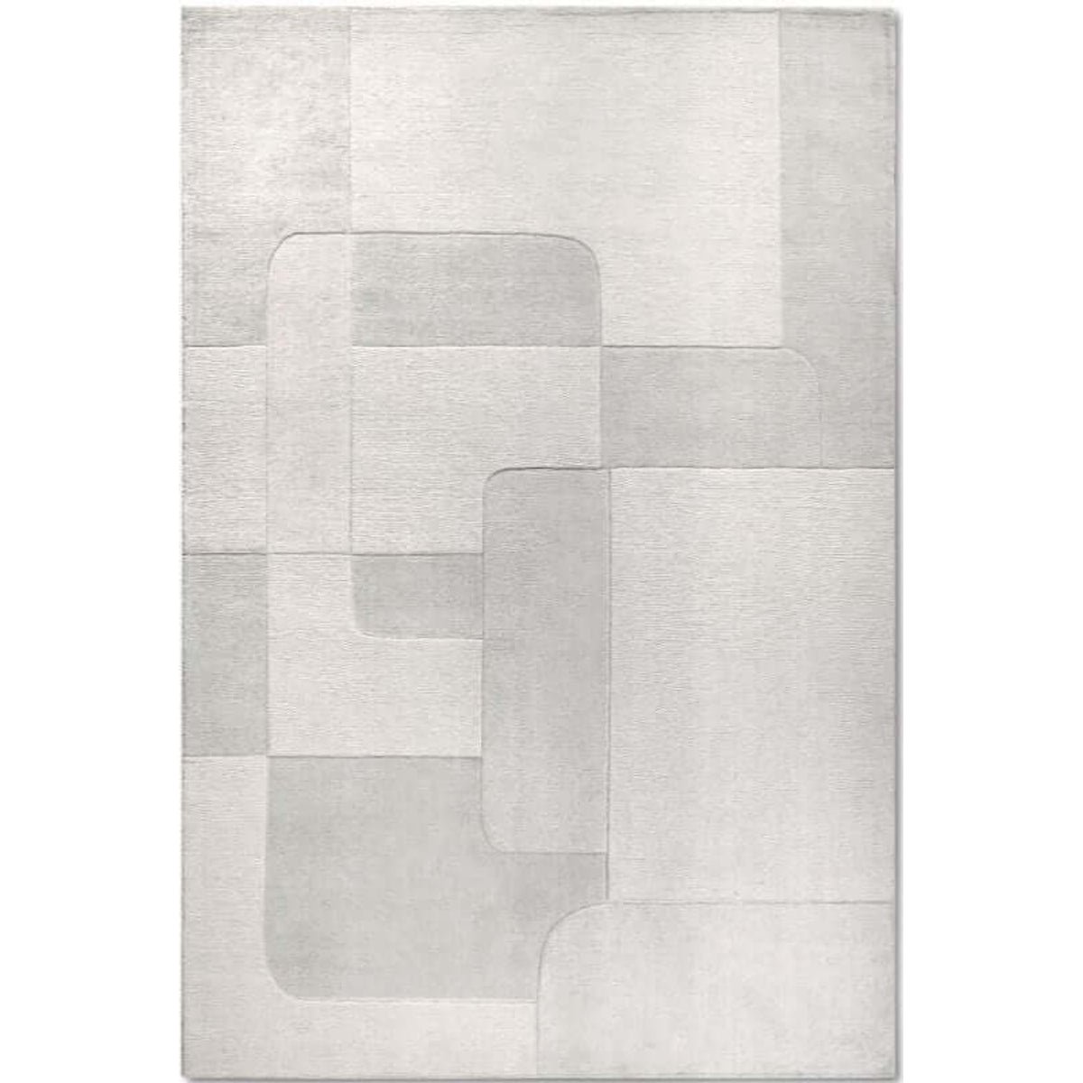 Villeroy & Boch White 1906 Charlotte Handwoven Wool Rug - 80 x 150cm