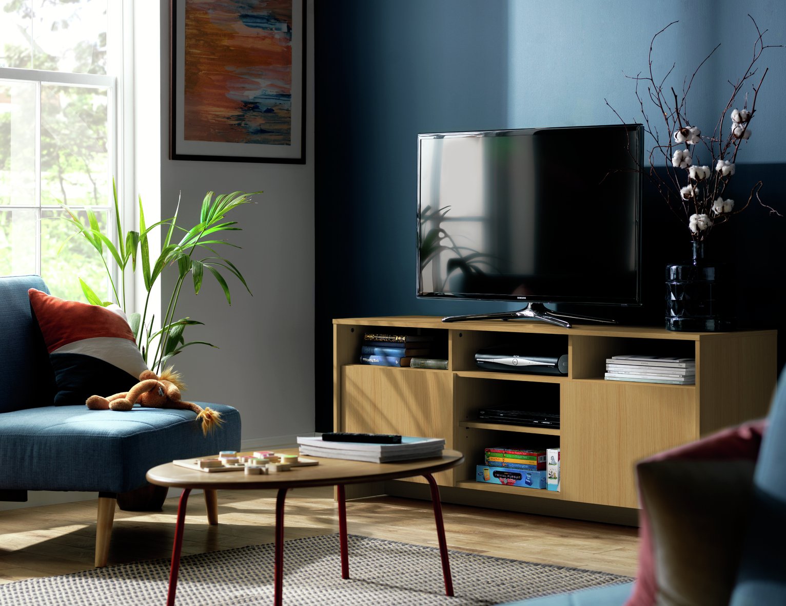 Habitat Turin 2 Door Extra Large TV Unit