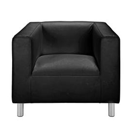 Argos Home Moda Faux Leather Armchair - Black