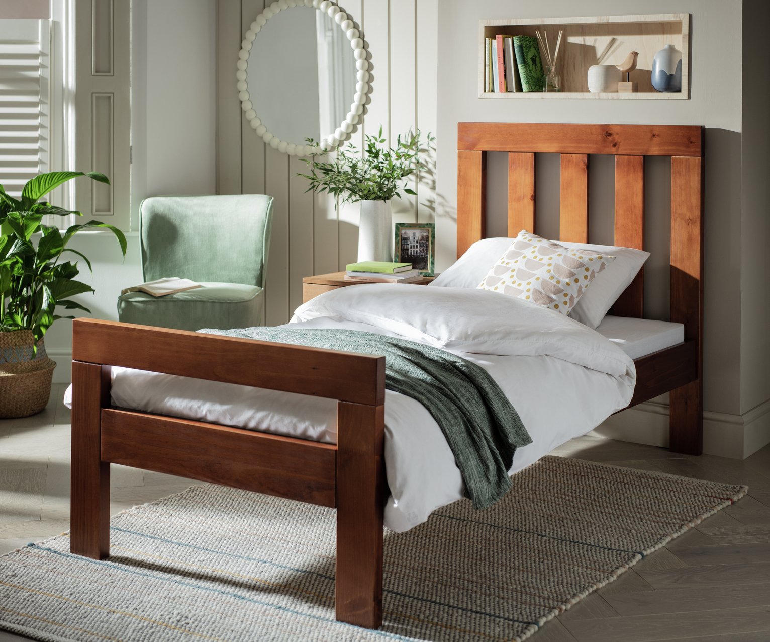 Argos Home Chile Wooden Bed Frame