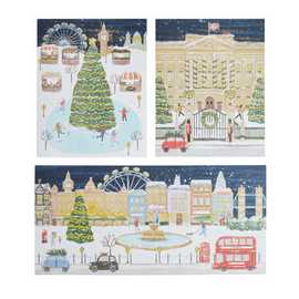 Home Comic Relief Pack 20 London Scene Christmas Cards