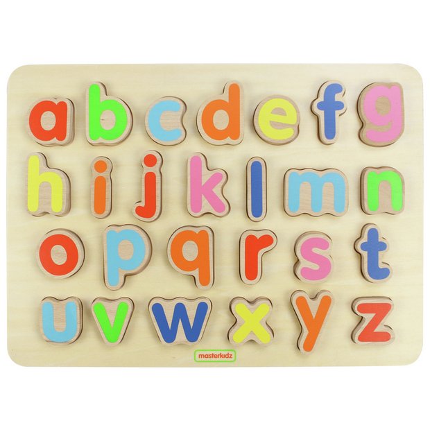 Buy Masterkidz Lowercase Alphabet Puzzle at Argos.co.uk - Your Online ...