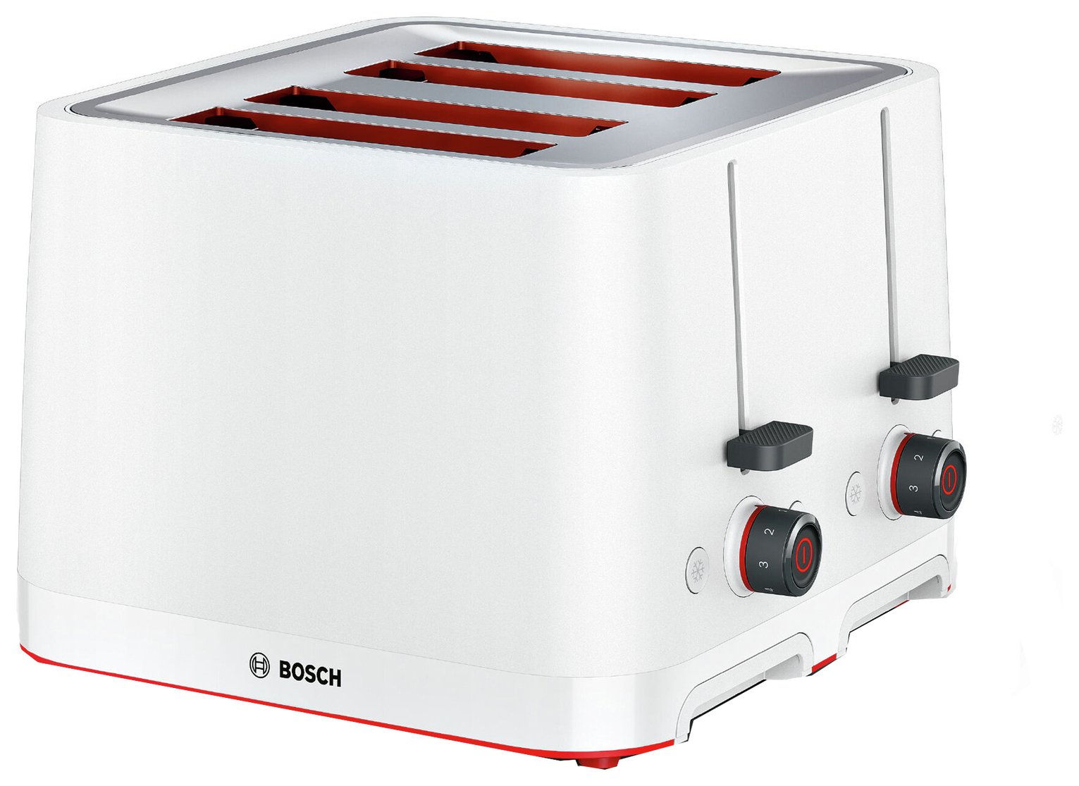 Bosch TAT3M141GB MyMoment Excite 4 Slice Toaster - White