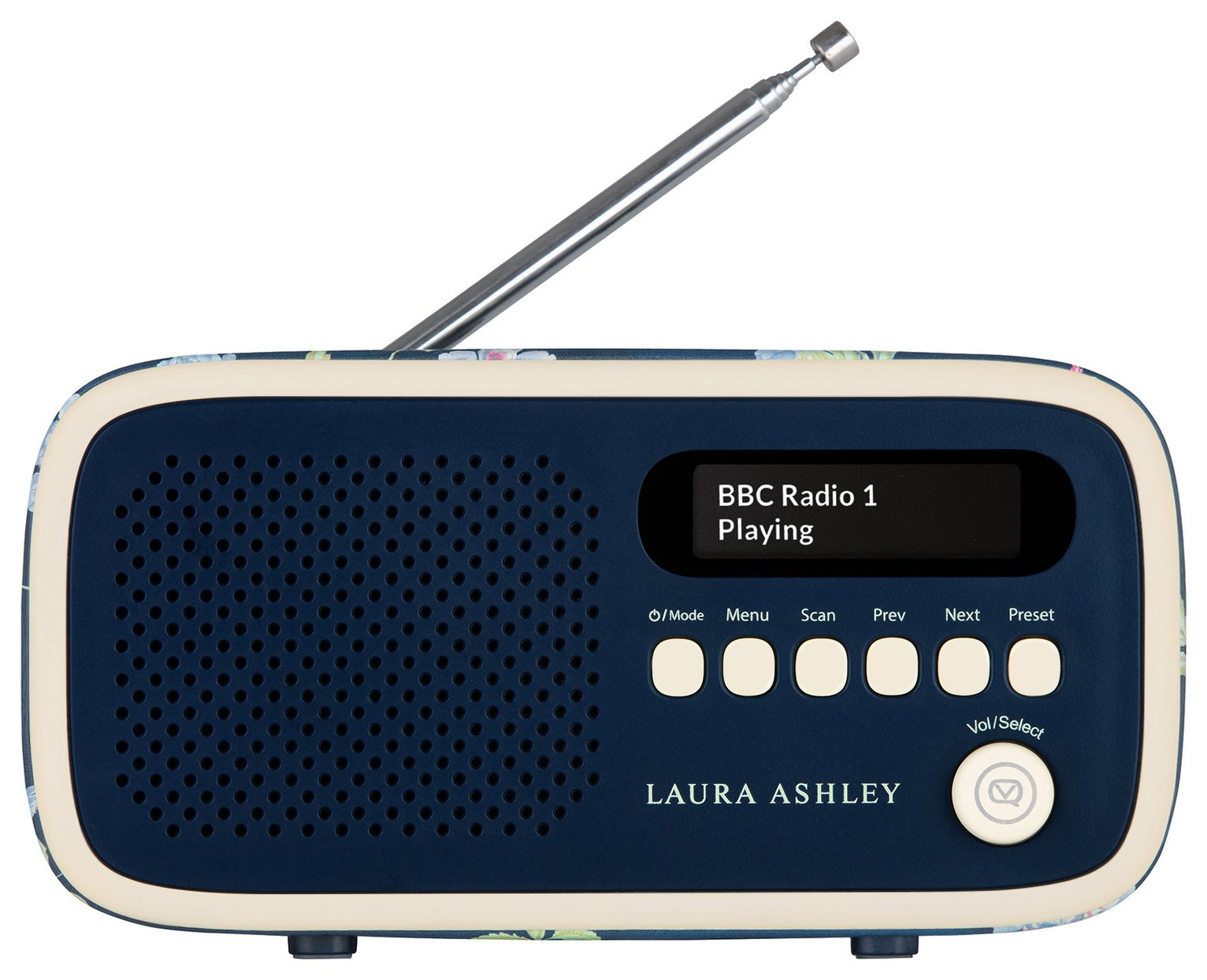VQ Dexter DAB/ DAB+ Digital FM Radio - Navy Blue