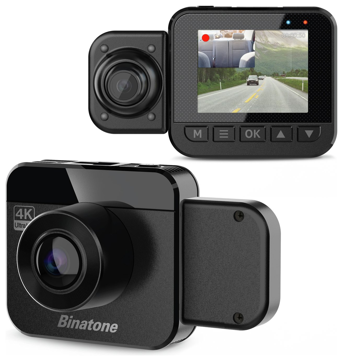 Binatone  UHD280 4K Dual Dash Camera