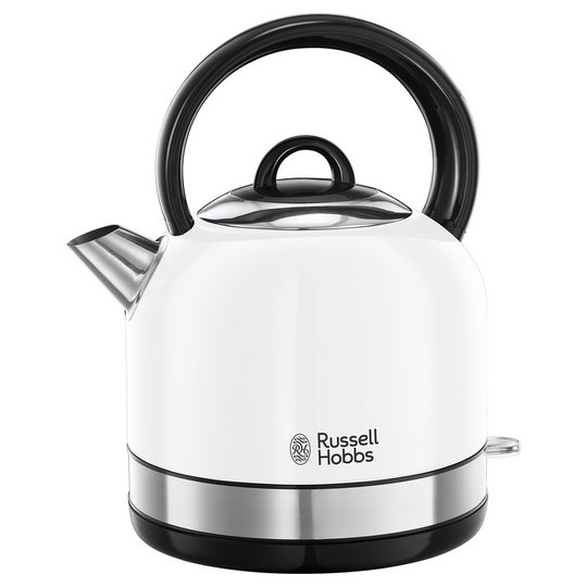 Russell Hobbs 23904 Worcester Dome Kettle - White