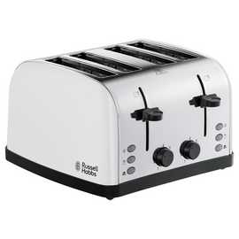 Russell Hobbs Worcester 4 Slice White Toaster 28361