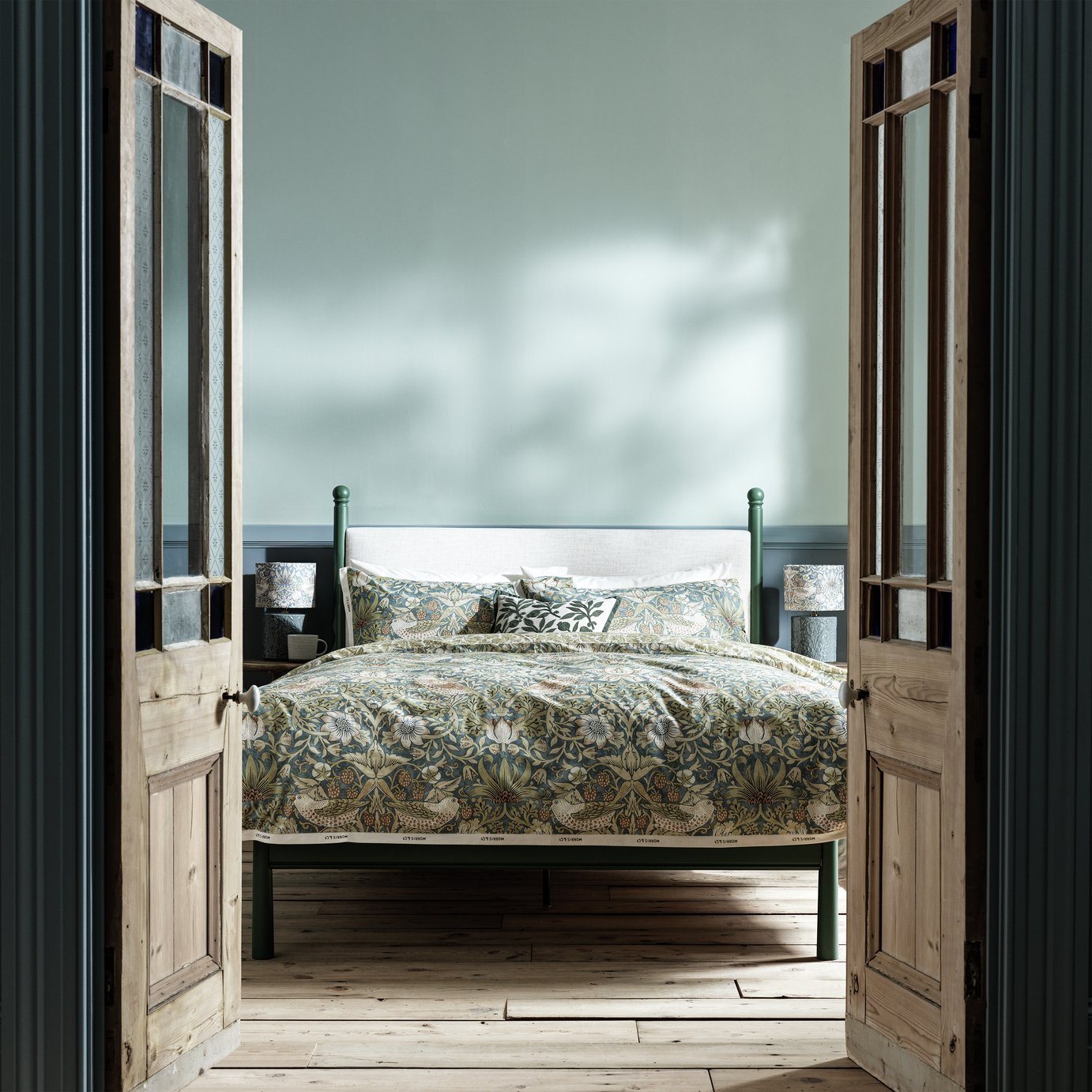 Buy Habitat x Morris & Co. Strawberry Thief Bedding Set - Single