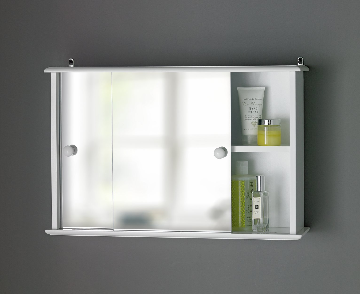 Argos Home Sliding Door Cabinet - White