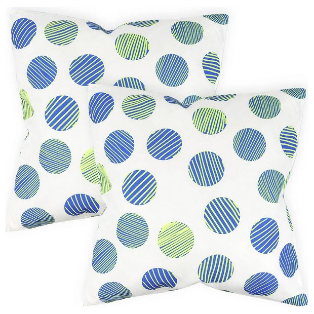 Polka dot hot sale outdoor cushions