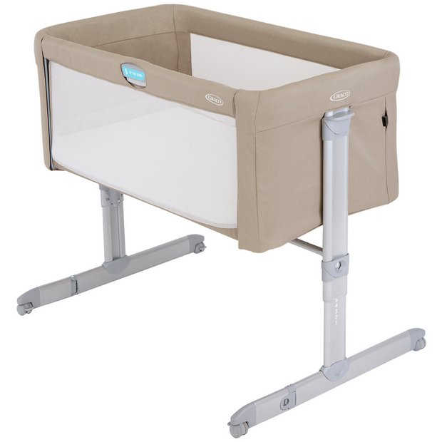 Buy Graco Sweet2sleep Side Sleeper Oatmeal Cribs and moses