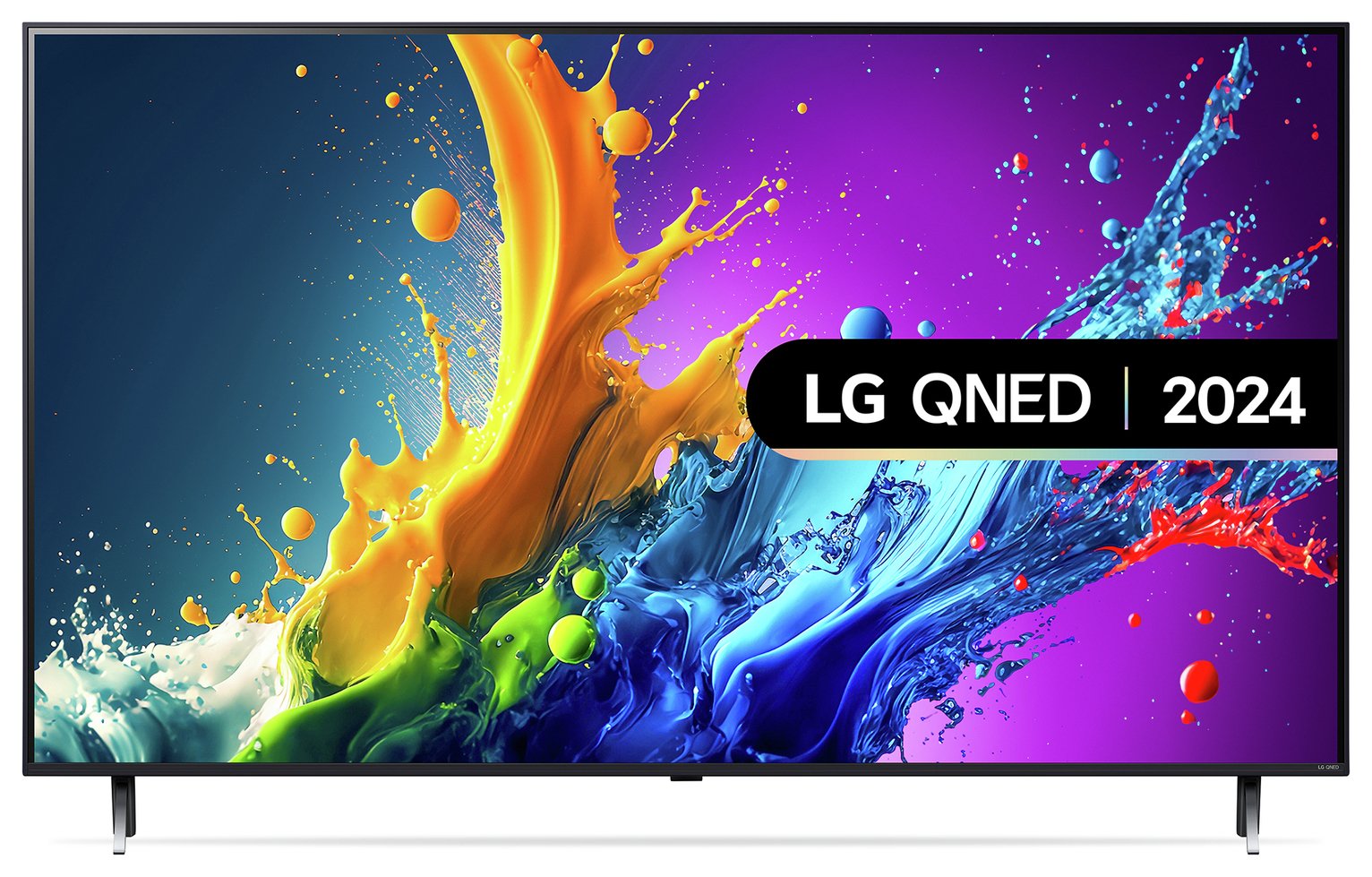 LG 55 Inch 55QNED80T6A Smart 4K UHD HDR QNED Freeview TV