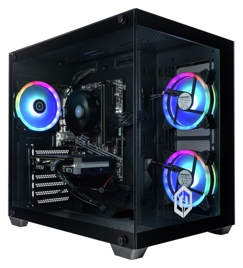 CyberPowerPC Ryzen 5 16GB 1TB RTX4060 Gaming PC