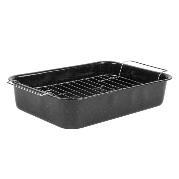 Buy Russell Hobbs 32cm Roasting Tin and Rack | Roasting tins | Argos