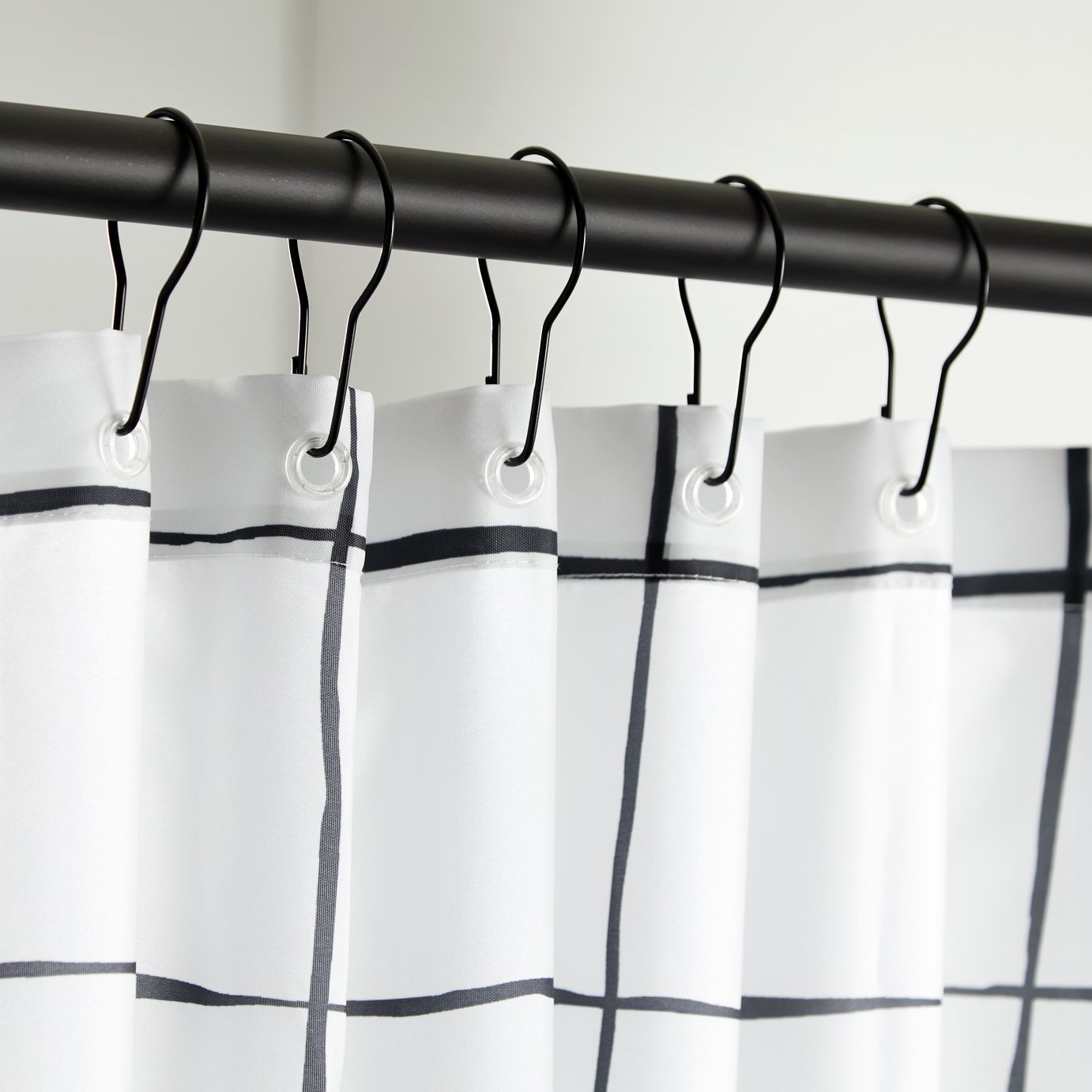 Shower Poles & Rods | Shower Curtain Rails | Argos