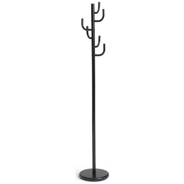 Buy Habitat Steel Coat Stand Black Coat hooks and stands Argos