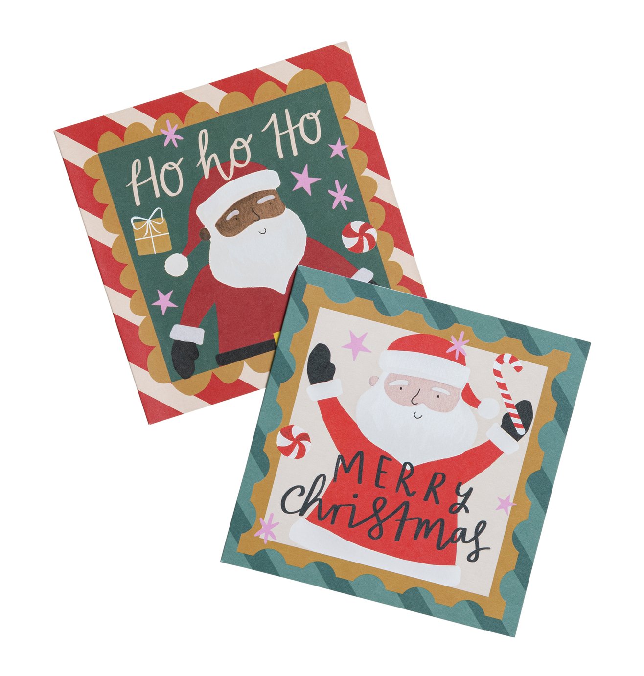 Comic Relief Pack of 10 Fun Santa Christmas Cards