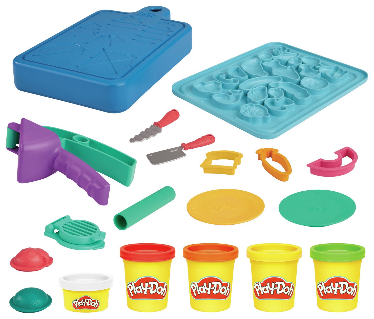 Play-Doh Little Chef Starter Set with 5 Tubs & Accessories