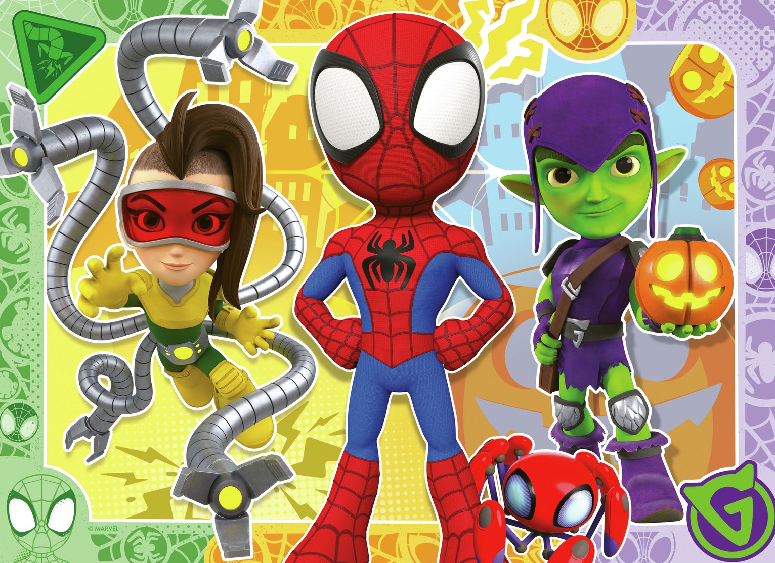 Ravensburger Spidey Amazing Friends 4x42 Piece Puzzle