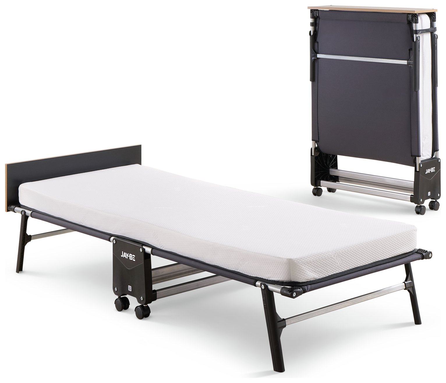 Jay-Be Rollaway Folding Bed with Memory Mattress - Single