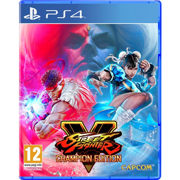 Capcom Street Fighter V Champion Edition PS4 Game Blue