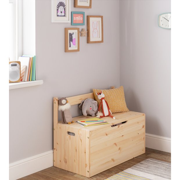 Buy Argos Home Kids Scandinavia Extra Large Toy Box - Pine | Toy Boxes |  Argos