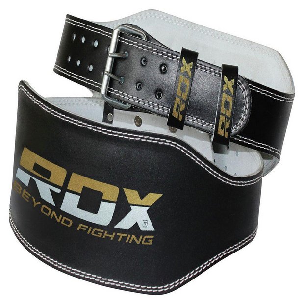 Buy RDX 6 Inch Leather Belt - Large, Weightlifting belts