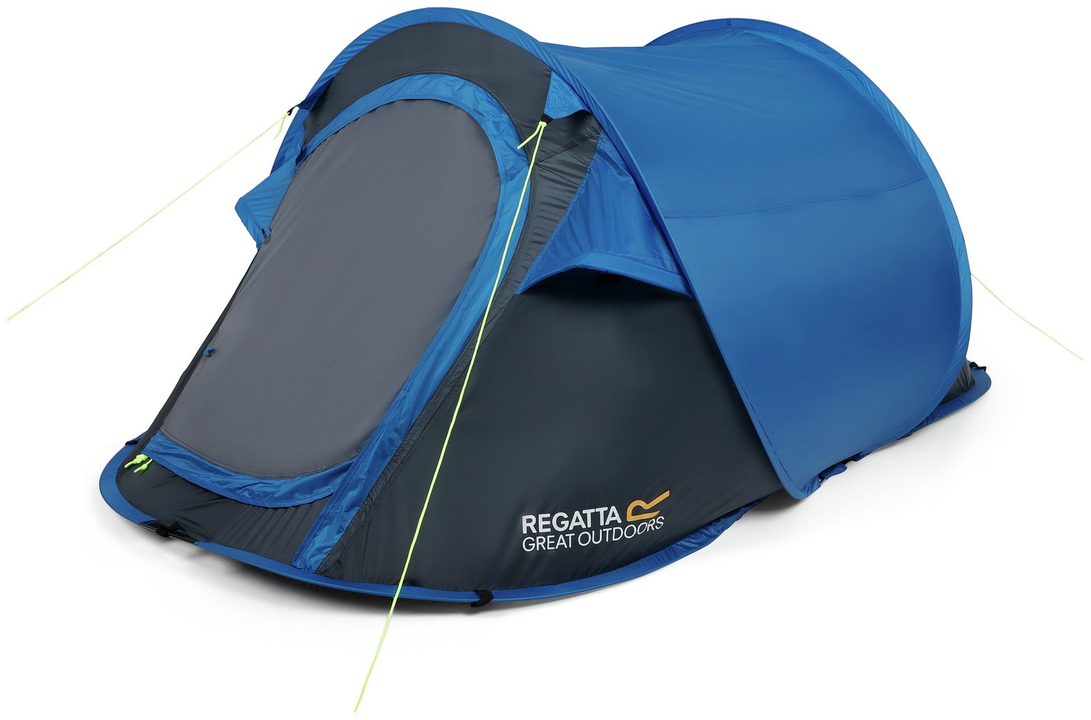 Regatta Malawi 2 Man 1 Room Pop-Up Tent - Blue