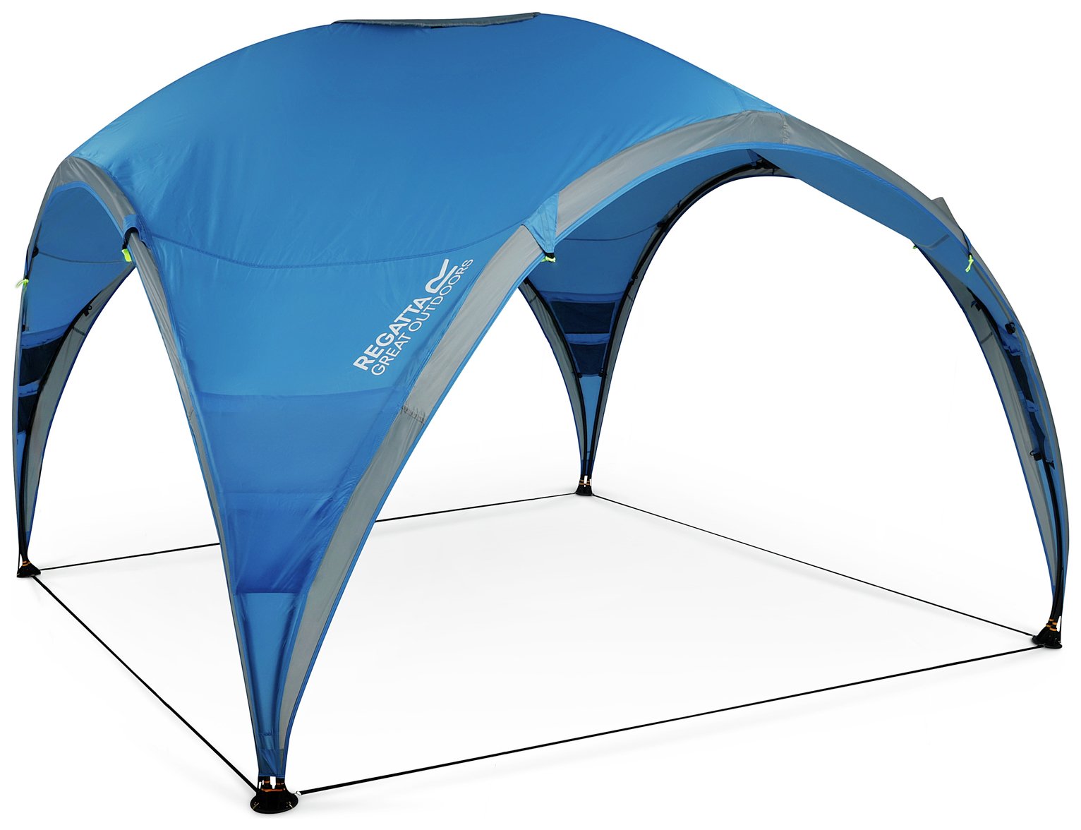 Regatta 3m Family Steel Frame Gazebo - Blue