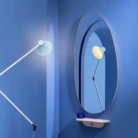 Habitat 60 Yumemi Wall Mirror by Felix Conran - 90 x 45cm