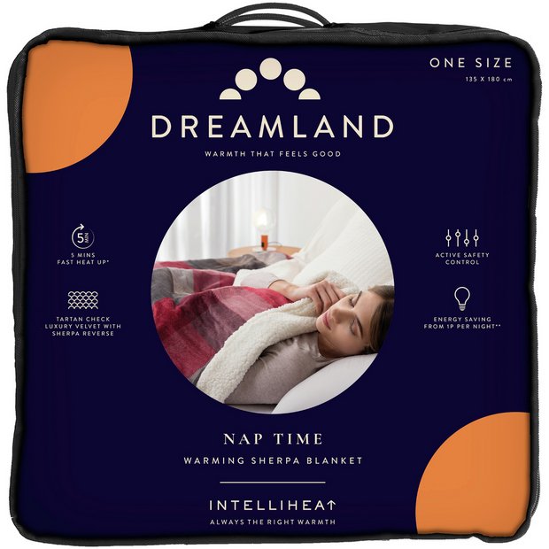 Dreamland sherpa best sale electric underblanket