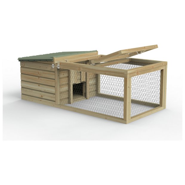 Buy Forest Garden Wooden Chicken Coop with Run Large Small pet habitats and cages Argos