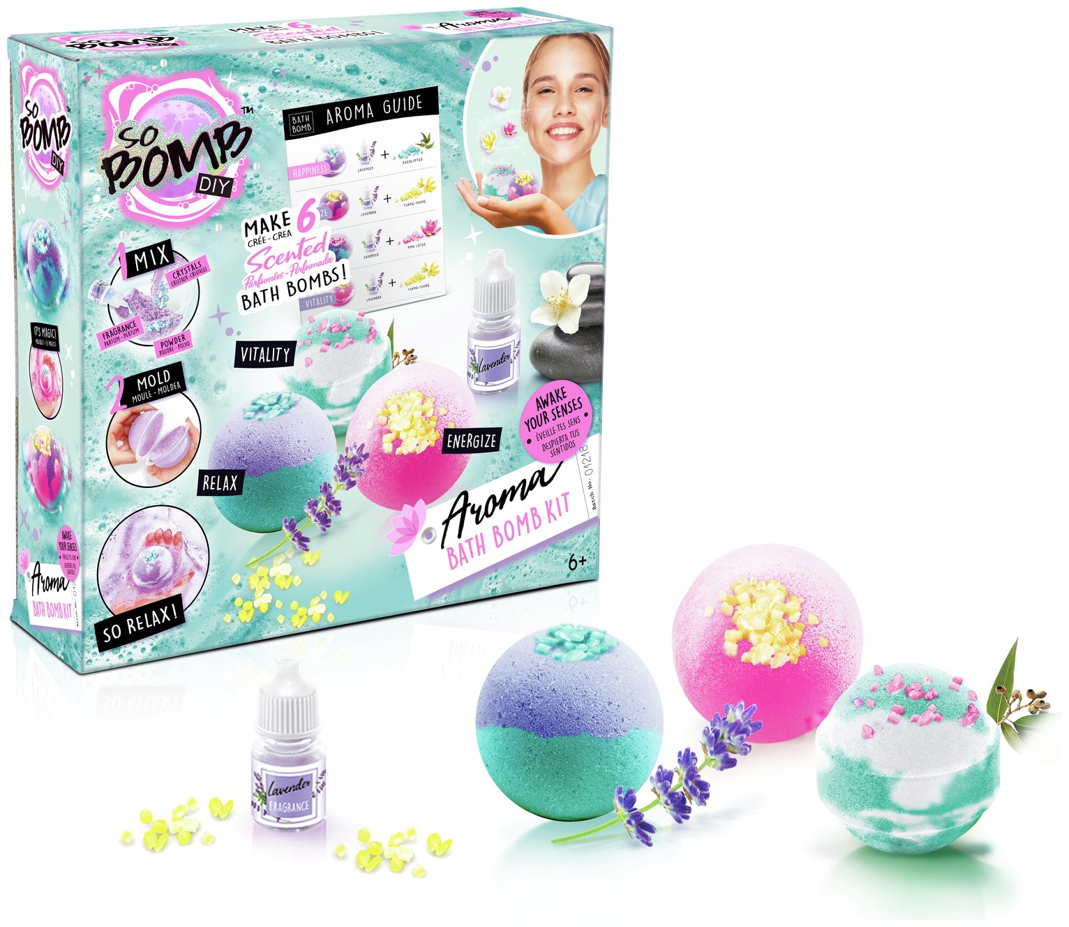 So Bomb Aroma Bath Bomb 6 Pack