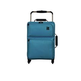 IT Luggage World's Lightest 4 Wheel Soft Cabin Suitcase