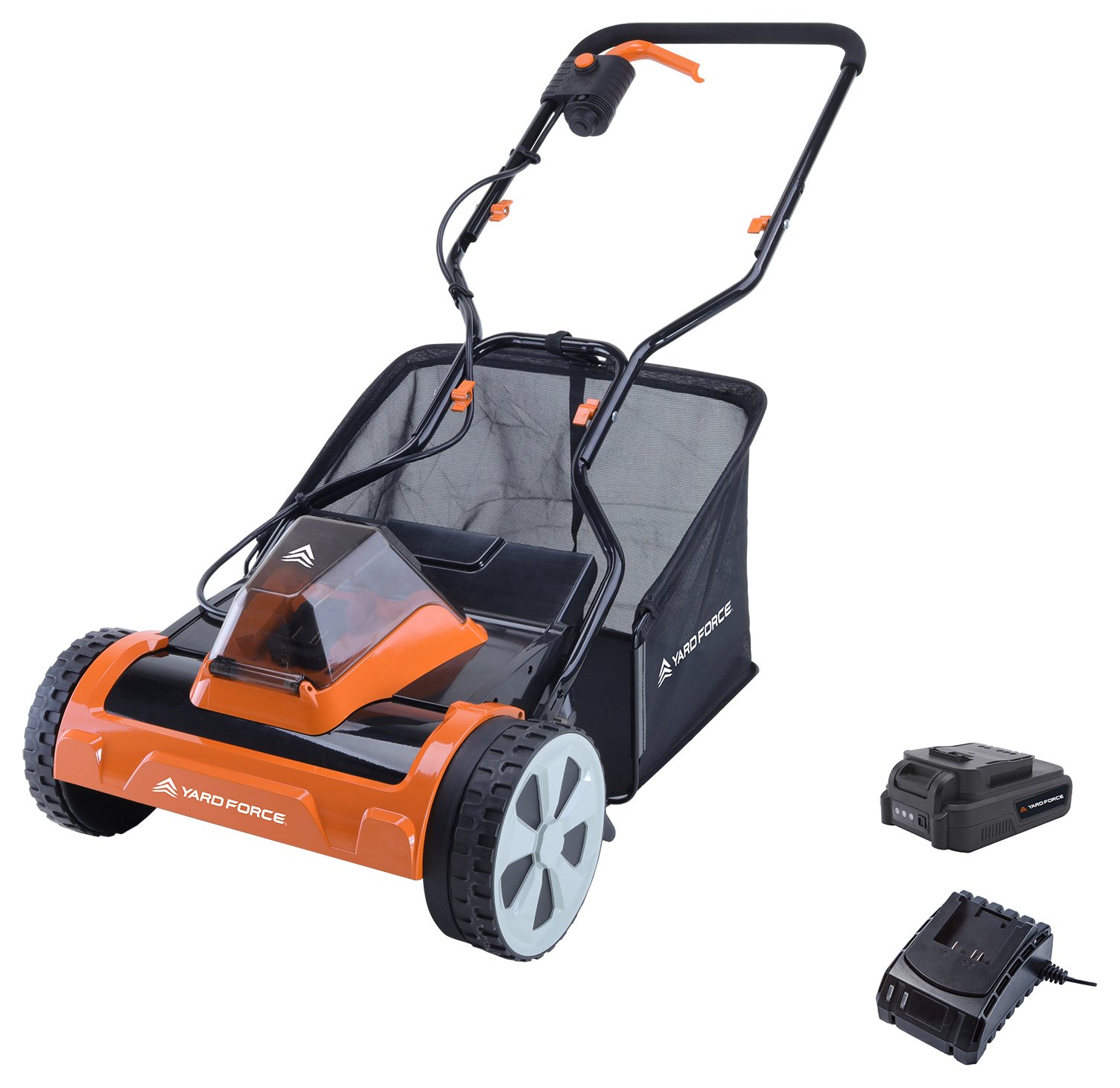 Yard Force LM C38A Cordless Cylinder Lawnmower