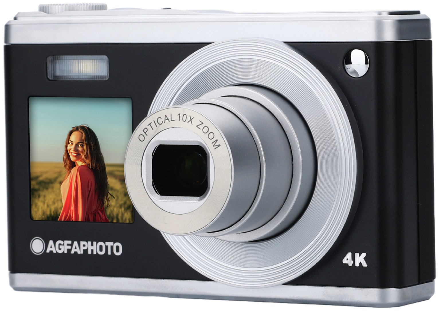 AGFA PHOTO DC9200 24MP 10x Zoom Compact Digital Camera Black