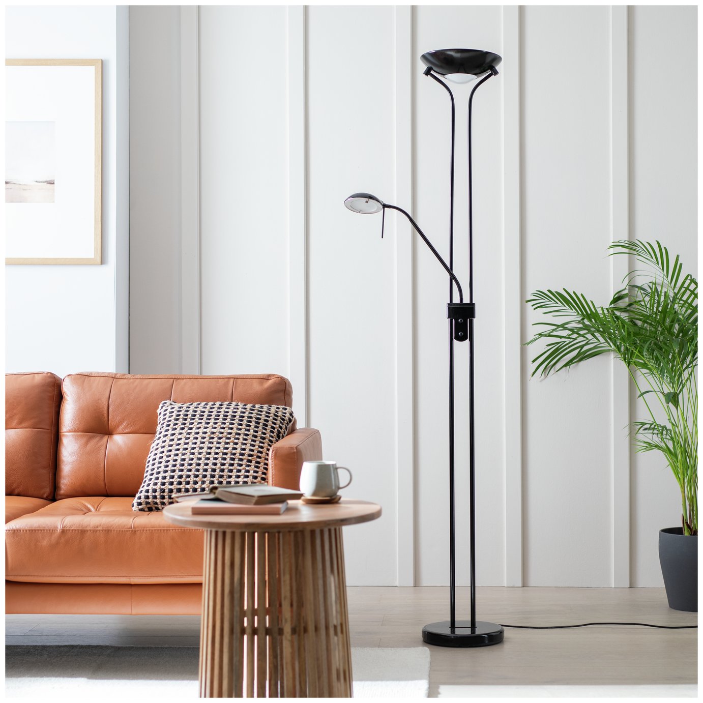 Argos Home Father & Child Uplighter Floor Lamp