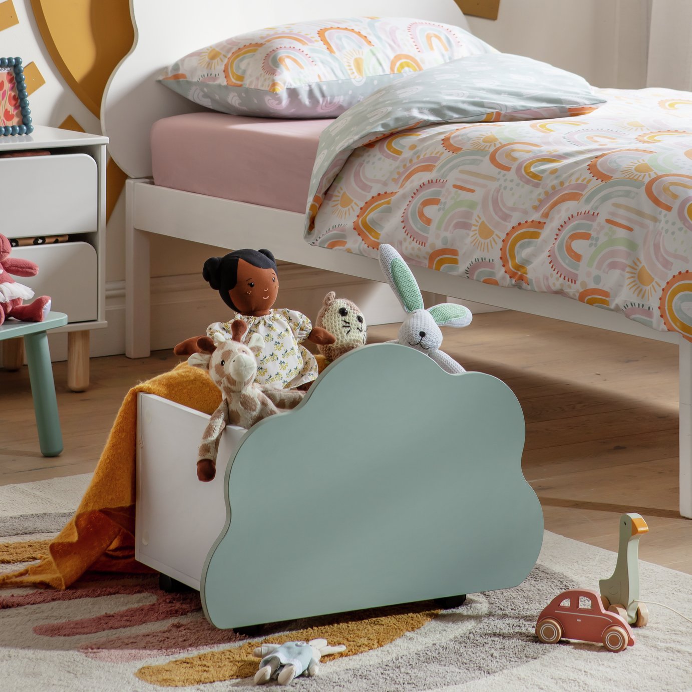 Habitat Albie Storage Box- Green