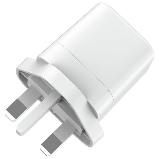 USB-C 20W Single Port Wall Charger - White