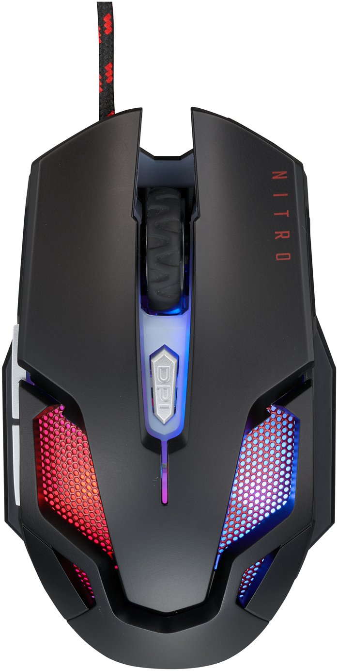 Acer Nitro 2.0 Wired Gaming Mouse - Black
