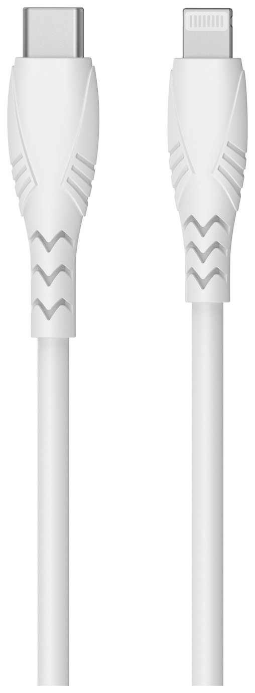 USB Type C to Lightning 1m Cable - White