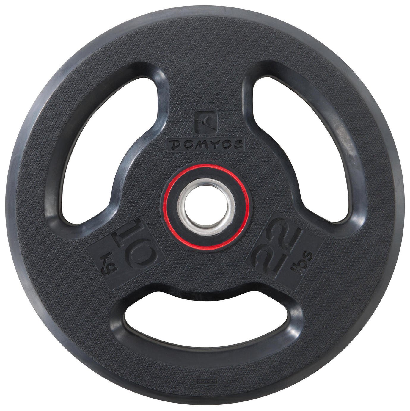 Decathlon Rubber Weight Plate - 10Kg