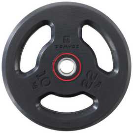 Decathlon Rubber Weight Plate - 10Kg