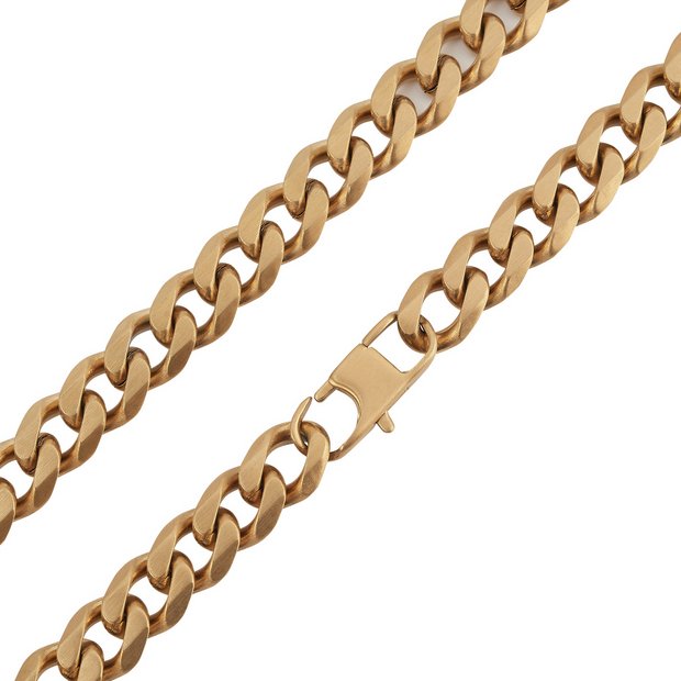 Argos gold cross hot sale and chain