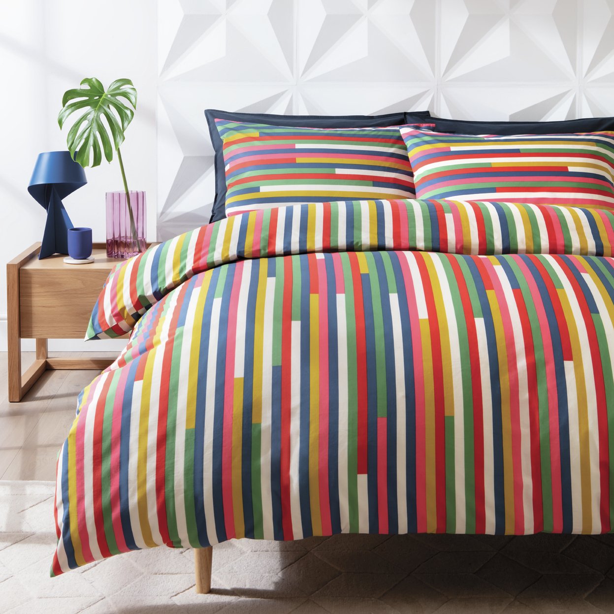 Habitat 60 Klee Cotton Bedding Set by Margo Selby - Double