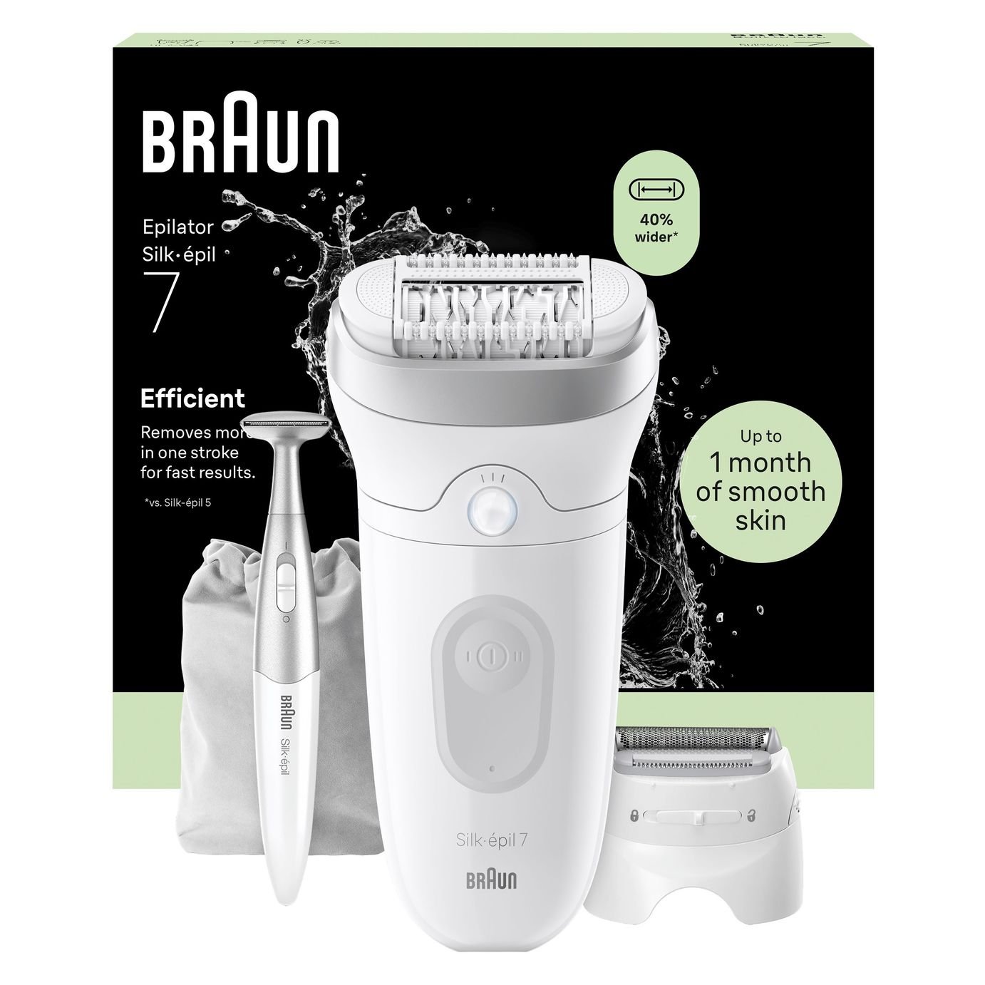 Braun Silk-epil 7 SE7-241 Wet & Dry Use Cordless Epilator