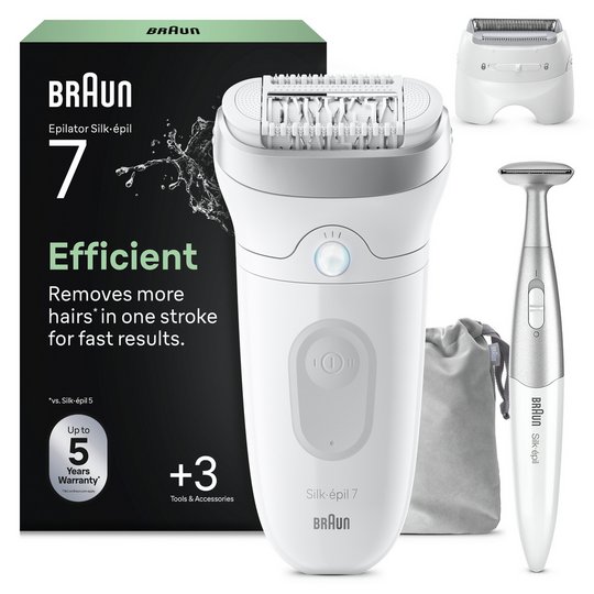 Braun Silk-epil 7 SE7-241 Wet & Dry Use Cordless Epilator