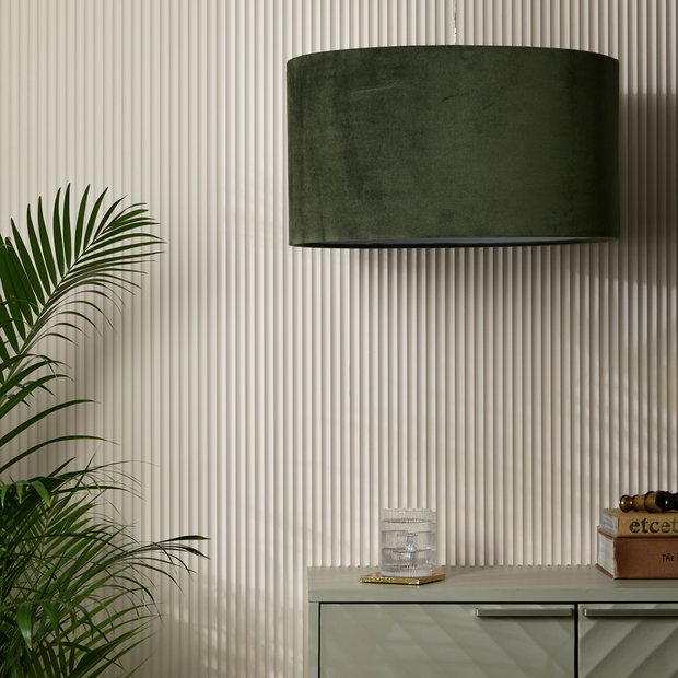 Habitat green deals lampshade