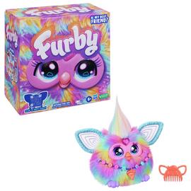 Furby Tie Dye Interactive Toy Plush