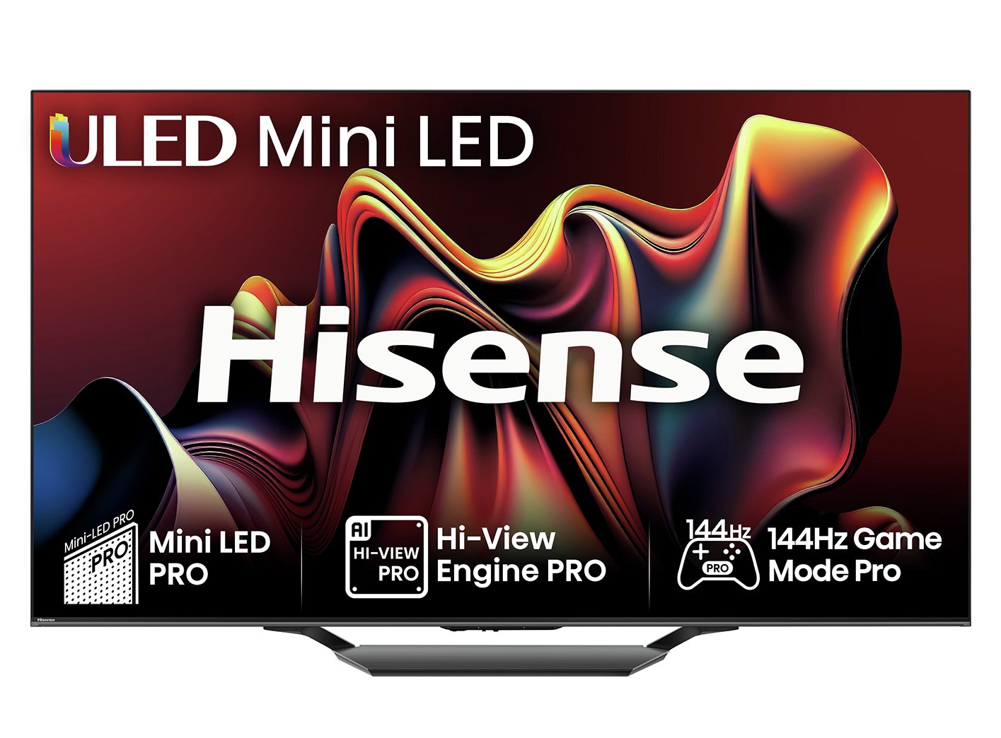 Hisense 55 In 55U7NQTUK Smart 4K UHD HDR Mini LED Freely TV